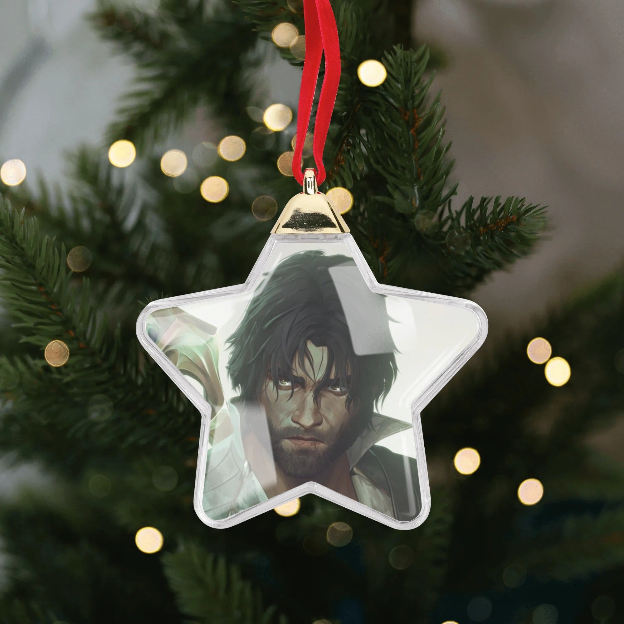Arcane Brilliant Mind Jayce Christmas Ornament Tree Hanging Decorations