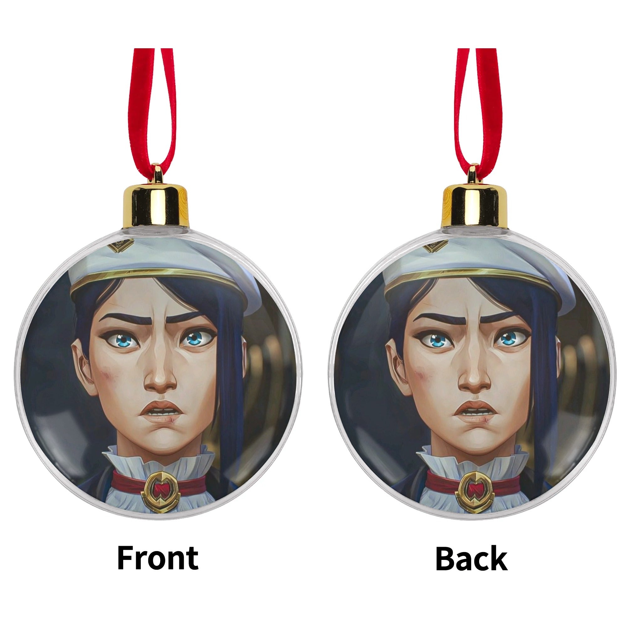 Arcane Caitlyn Kiramman Christmas Ornament Tree Hanging Decorations