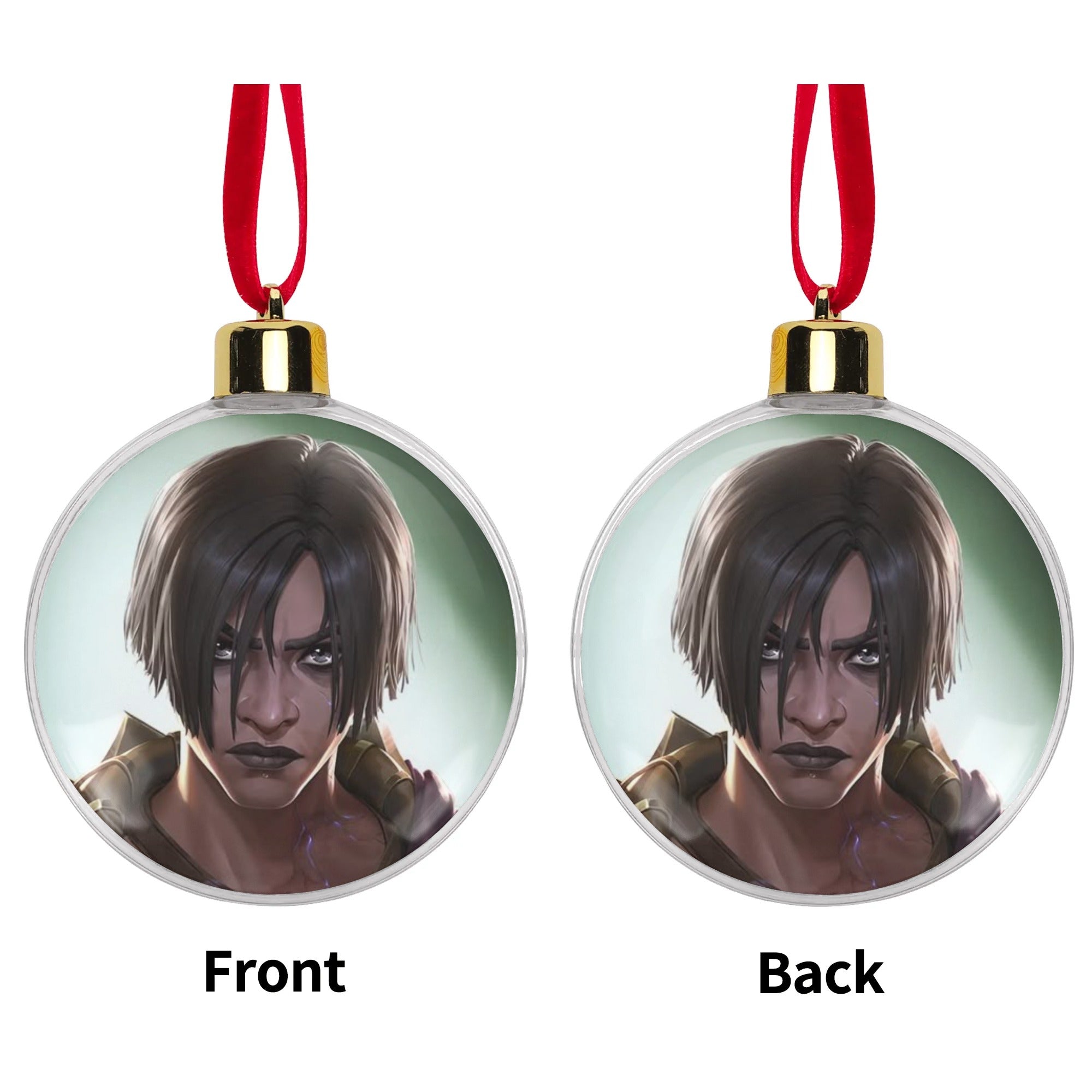 Arcane Sevika Christmas Ornament Tree Hanging Decorations