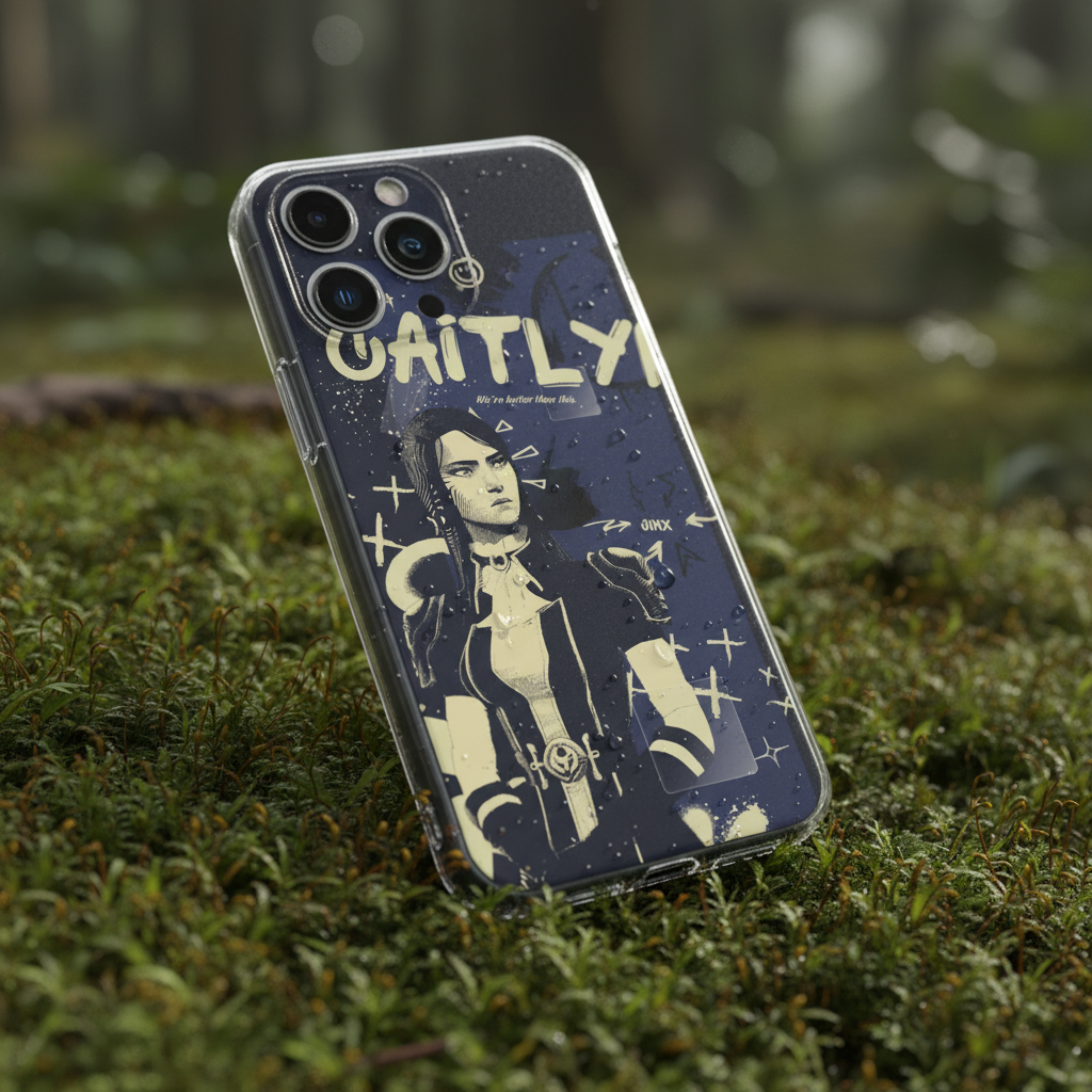 Caitlyn Arcane Piltover's Finest iPhone Case