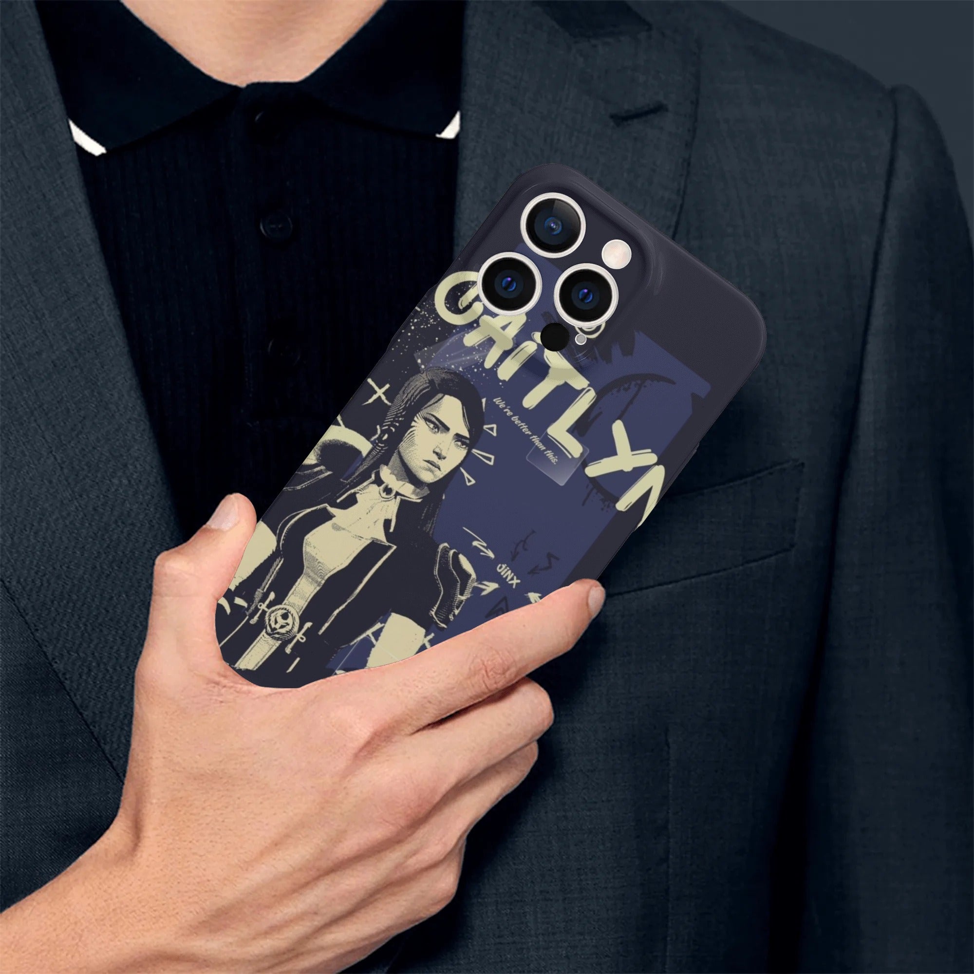 Caitlyn Arcane Piltover's Finest iPhone Case