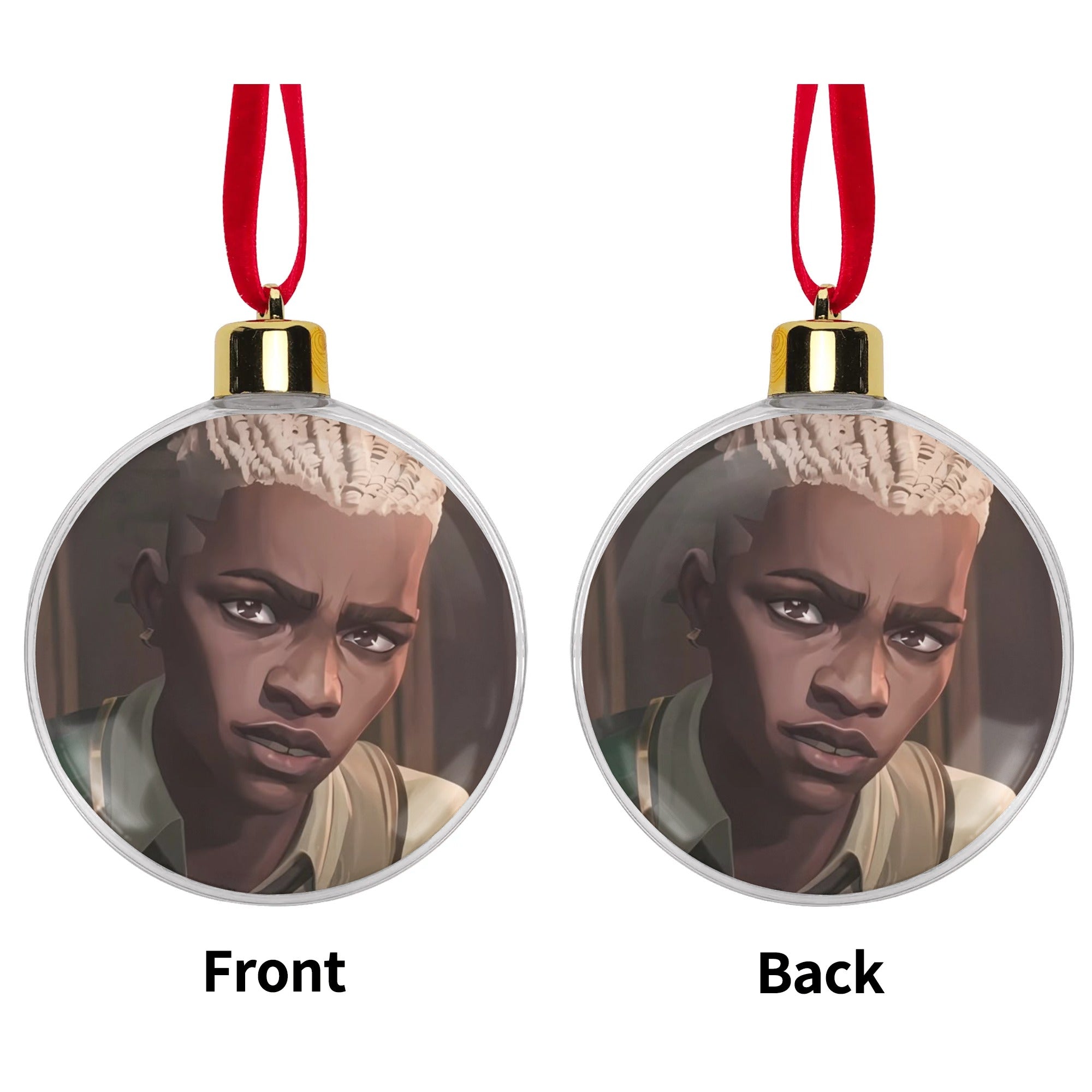 Ekko Arcane Universe Christmas Ornament Tree Hanging Decorations