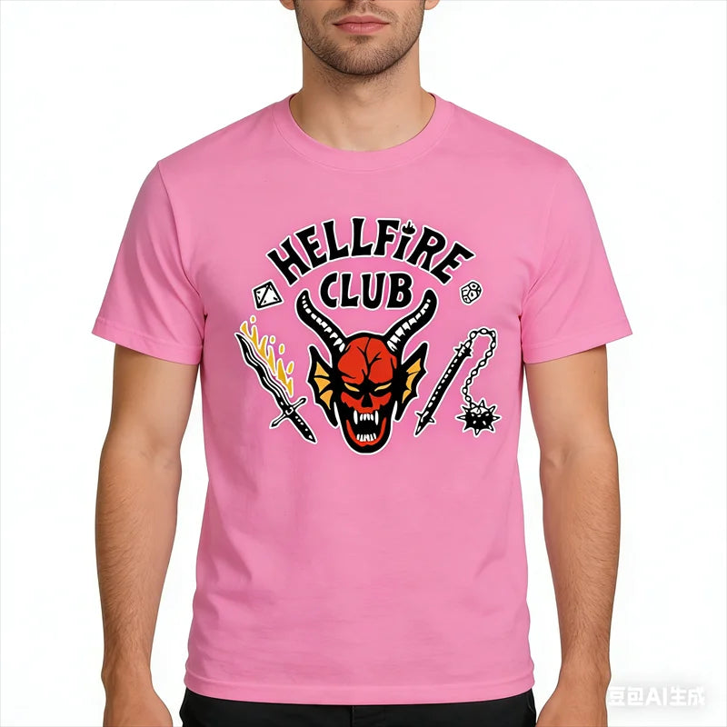 Hellfire Club Eddie Inspired Stranger Things T-Shirt