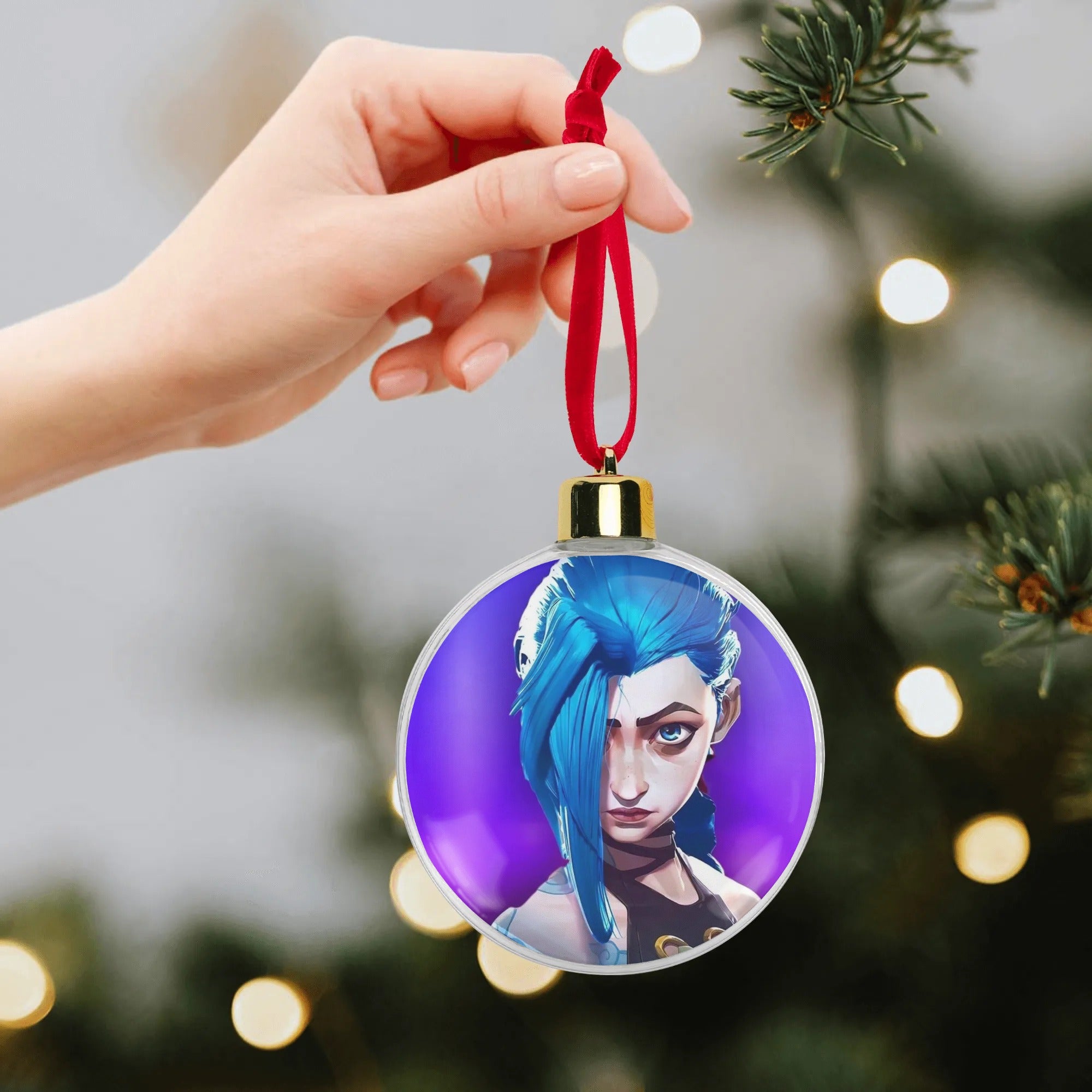 Jinx Arcane Christmas Ornament Tree Hanging Decorations