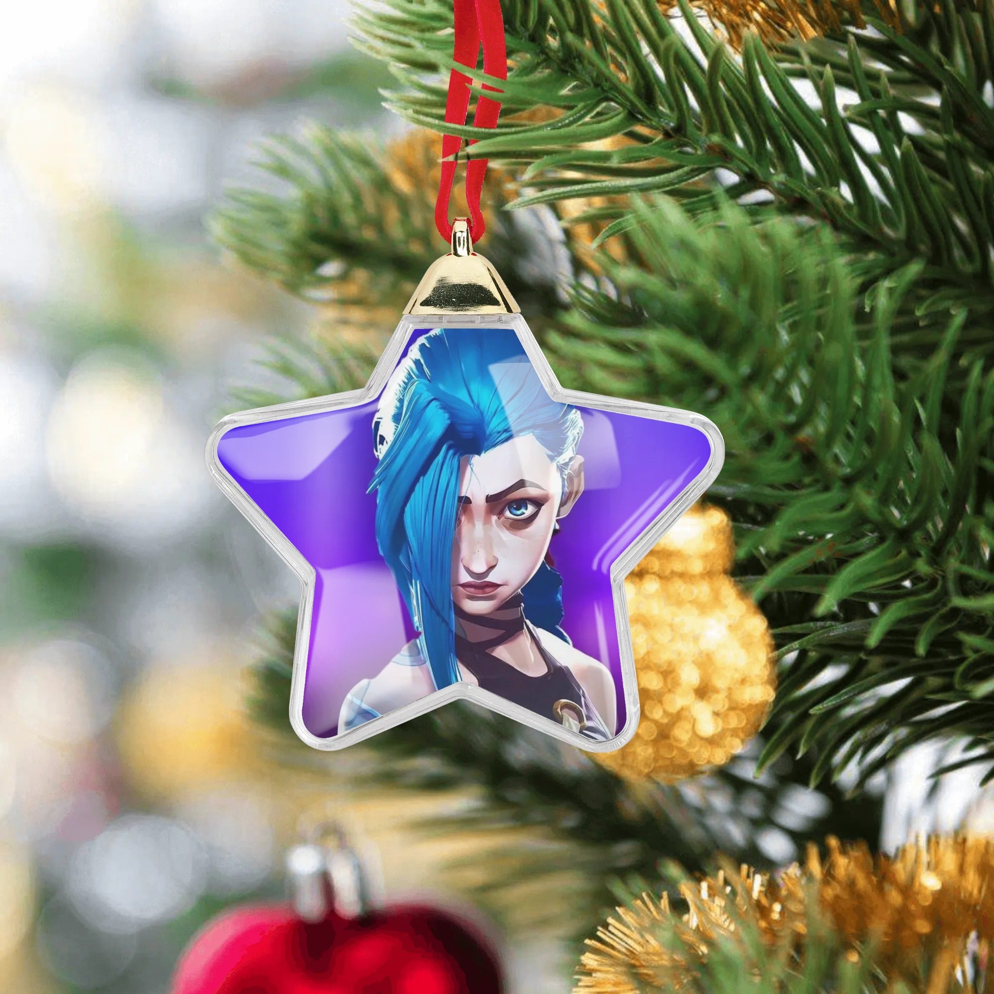 Jinx Arcane Christmas Ornament Tree Hanging Decorations