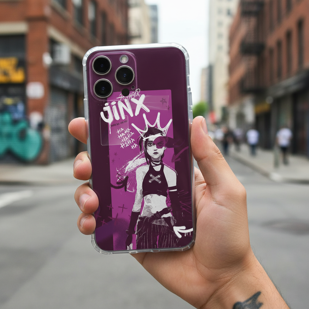 Jinx Arcane: The Loose Cannon iPhone Case