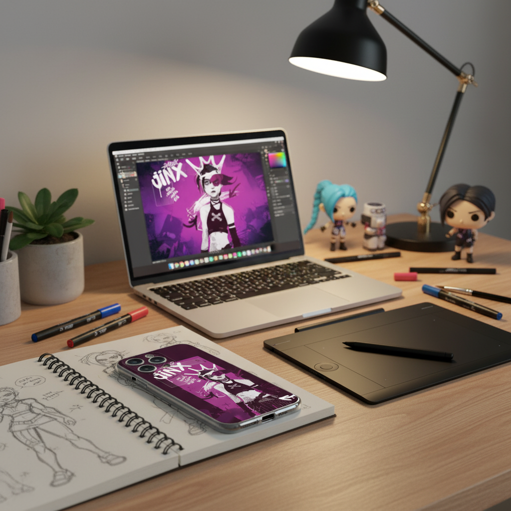 Jinx Arcane: The Loose Cannon iPhone Case