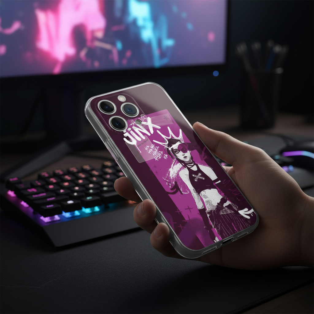 Jinx Arcane: The Loose Cannon iPhone Case