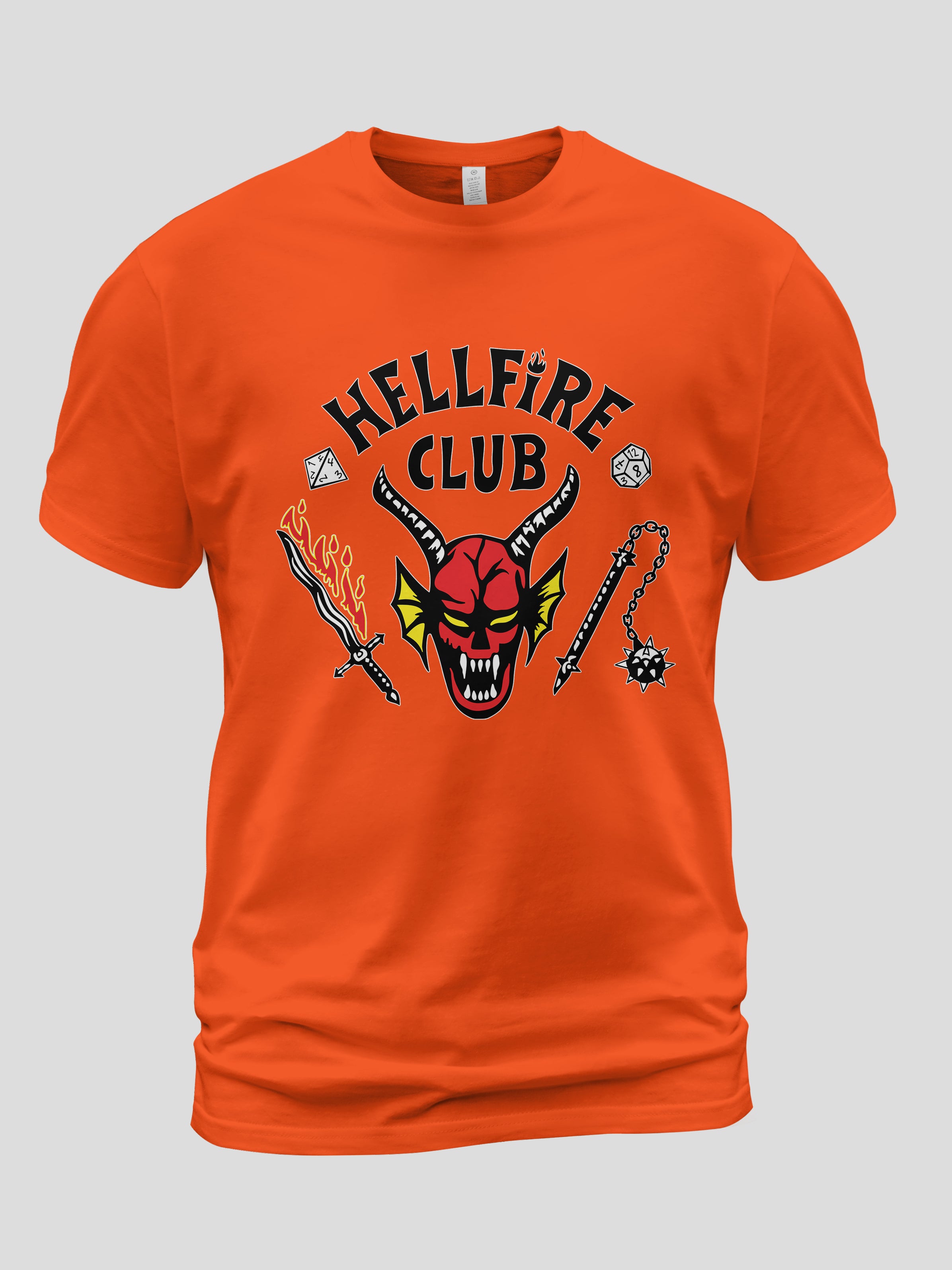 Kids Hellfire Club Inspired Stranger Things Family Unisex Matching T-Shirt