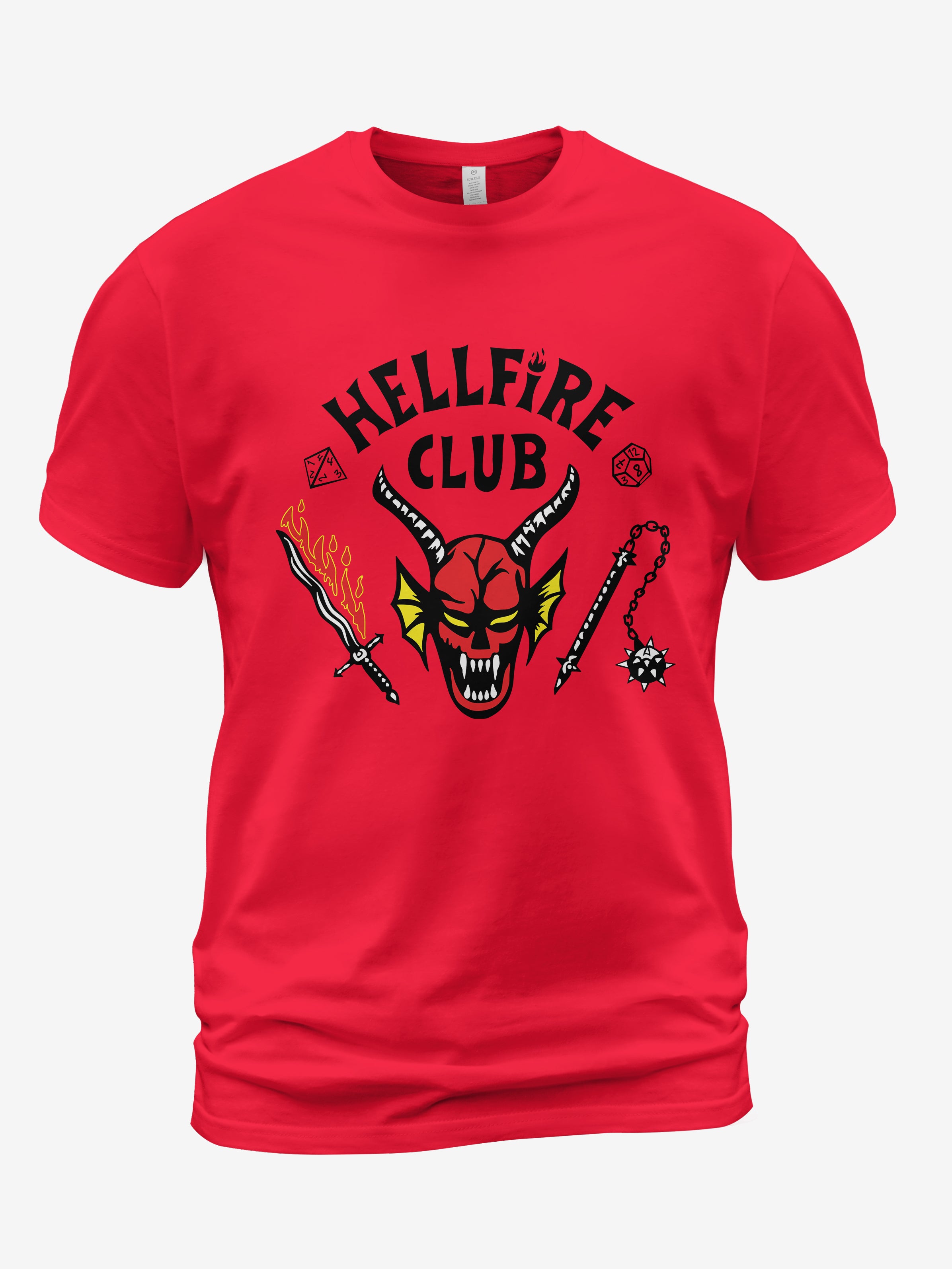 Kids Hellfire Club Inspired Stranger Things Family Unisex Matching T-Shirt