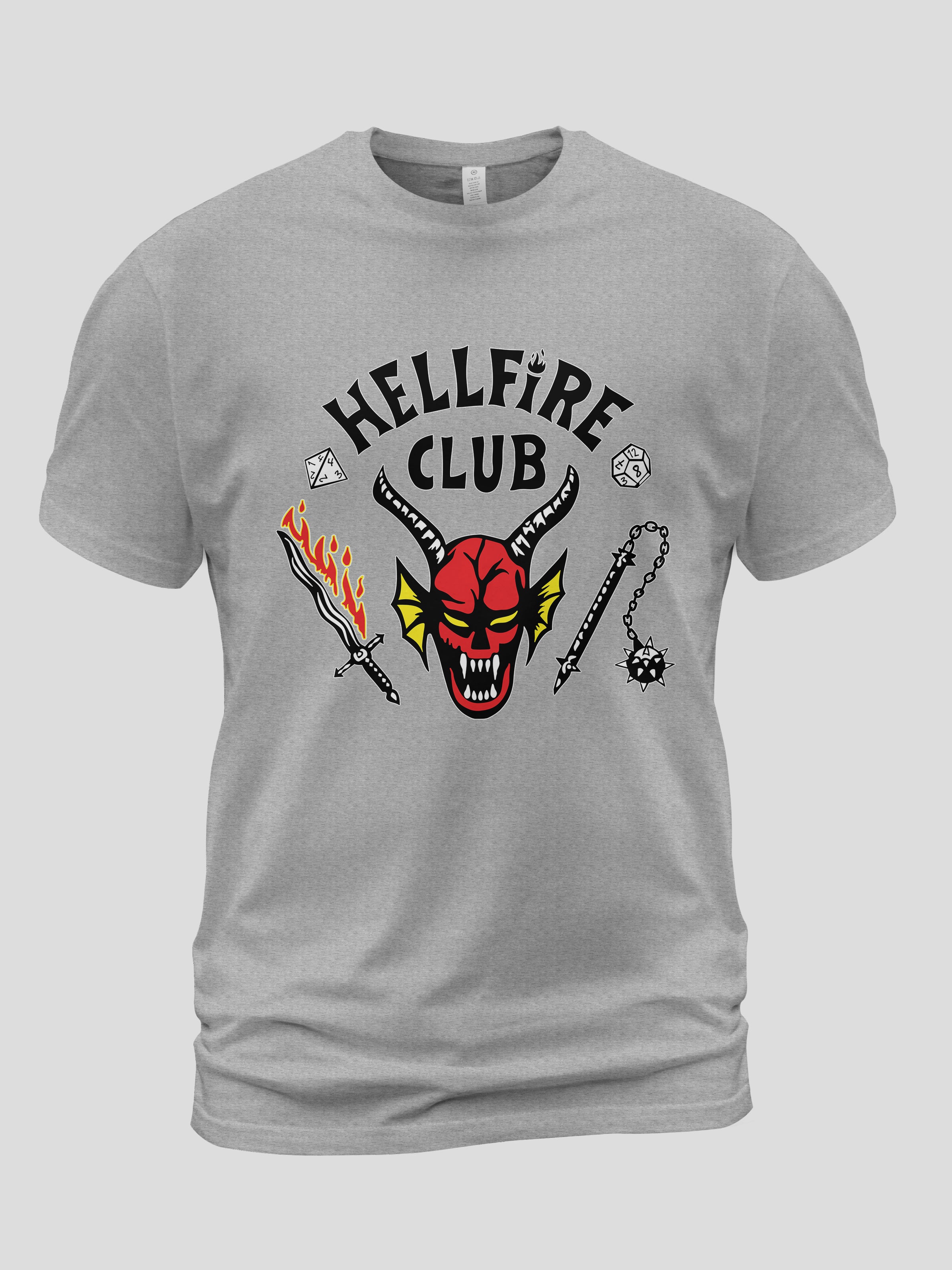 Kids Hellfire Club Inspired Stranger Things Family Unisex Matching T-Shirt