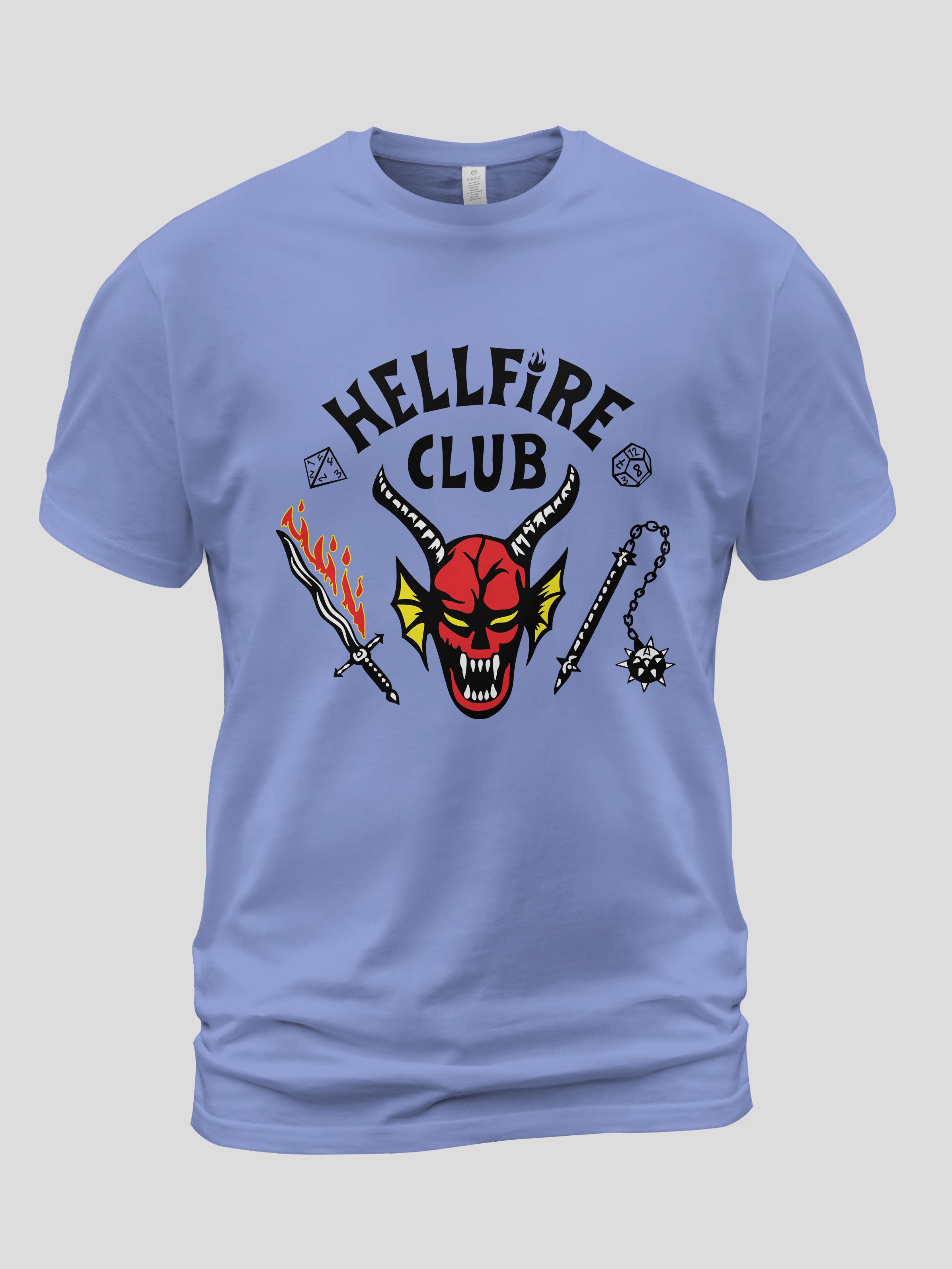 Kids Hellfire Club Inspired Stranger Things Family Unisex Matching T-Shirt