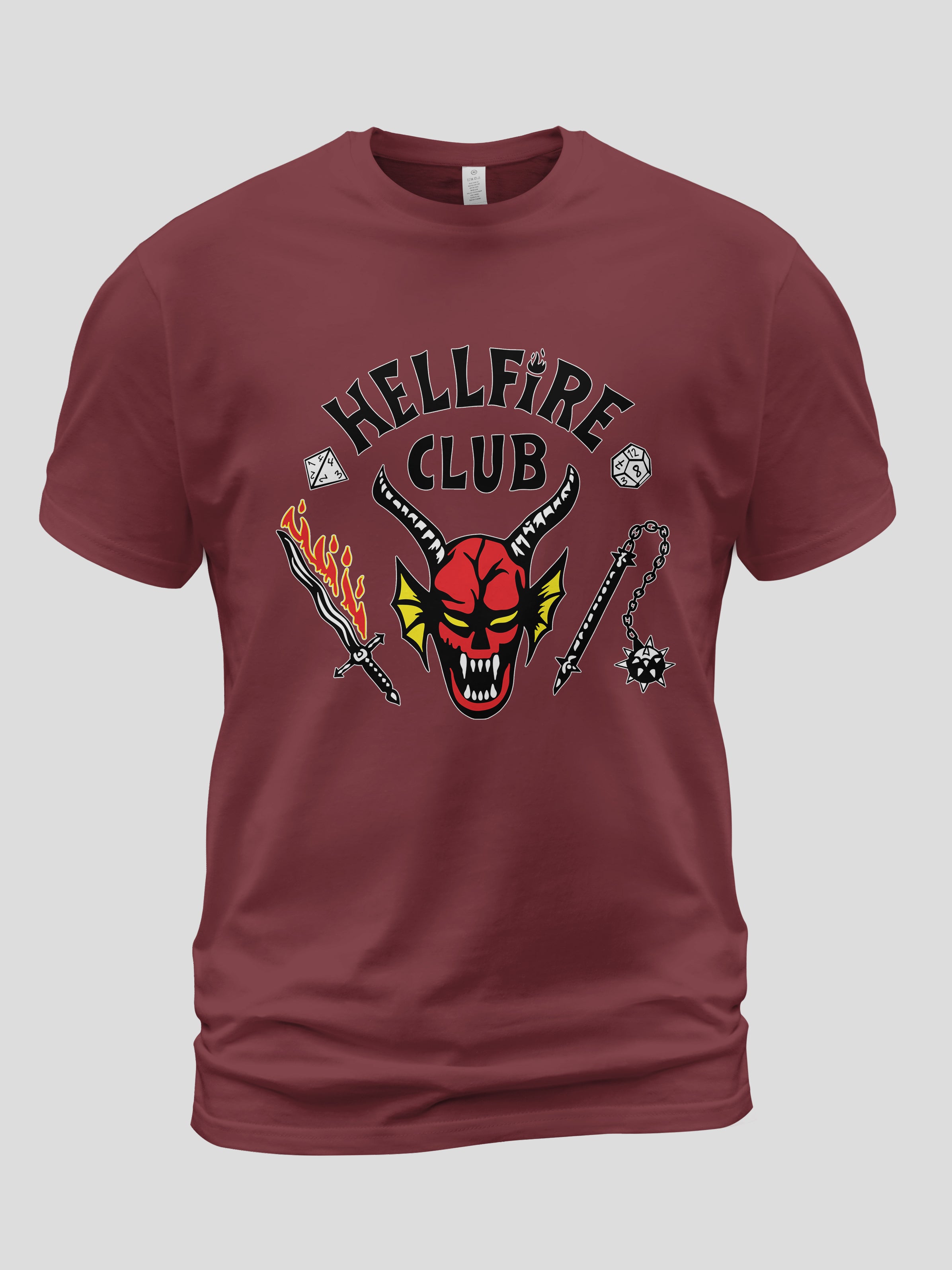 Kids Hellfire Club Inspired Stranger Things Family Unisex Matching T-Shirt
