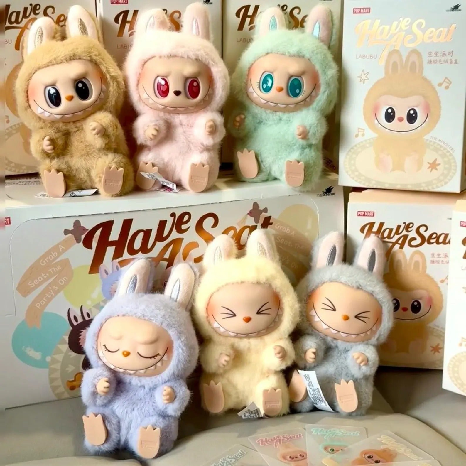 その他 Labubu have a seat THE MONSTERS - Have a Seat Vinyl Plush Blind Box | Blind