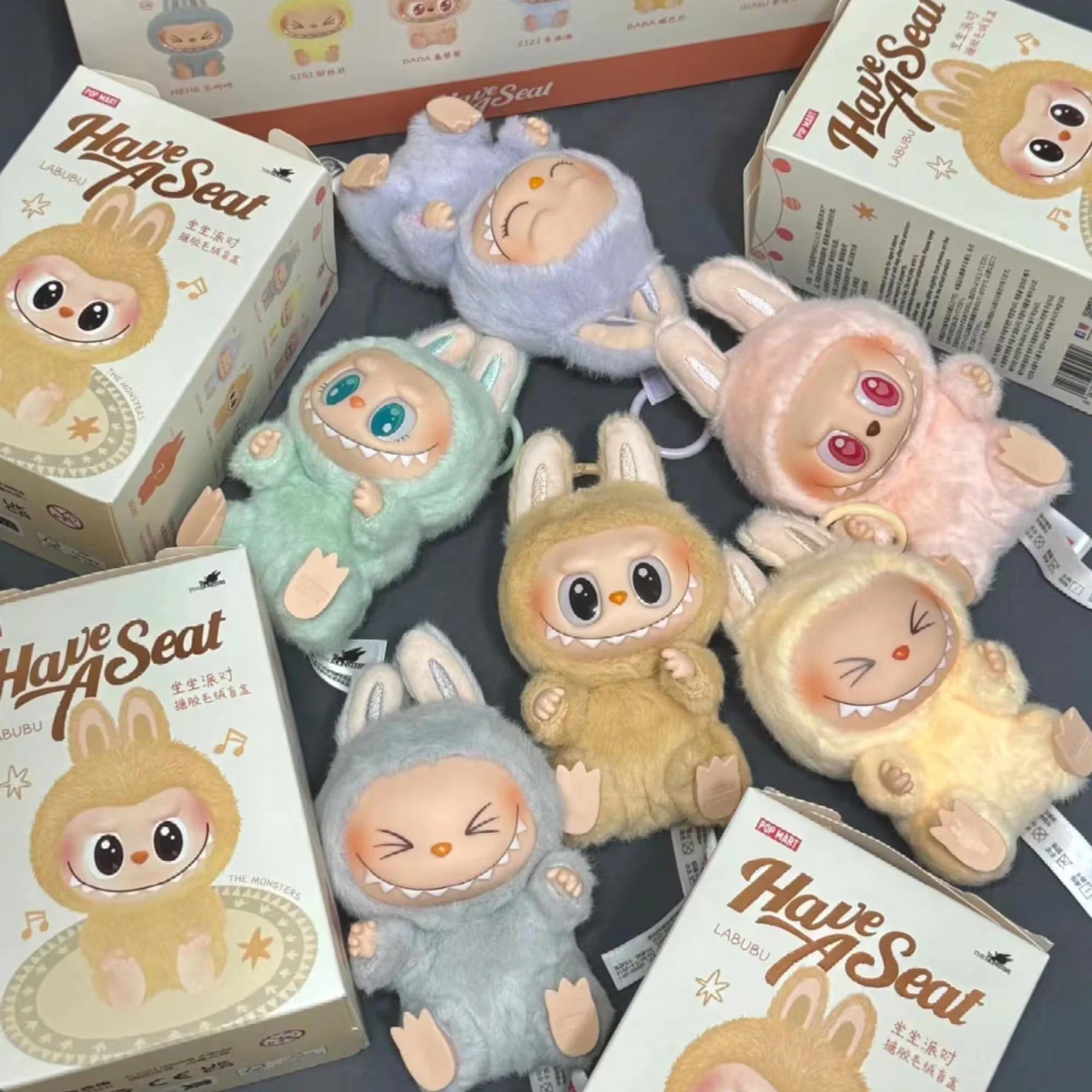 Labubu Have a Seat Series – Labubu THE MONSTERS Blind Box Collectible