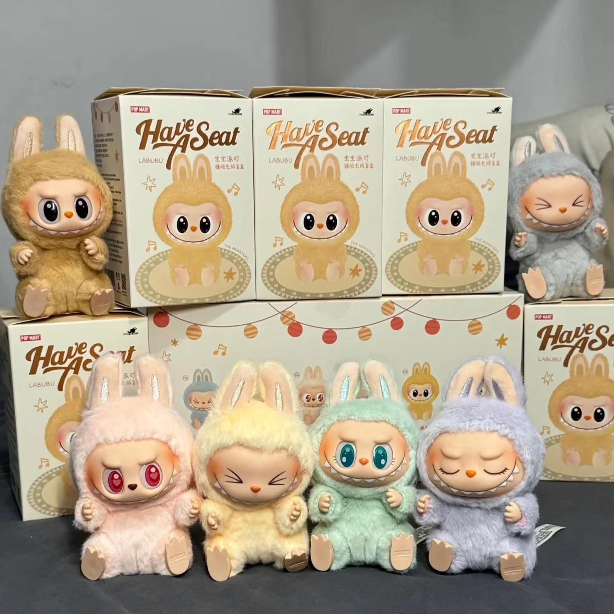 Labubu Have a Seat Series – Labubu THE MONSTERS Blind Box Collectible
