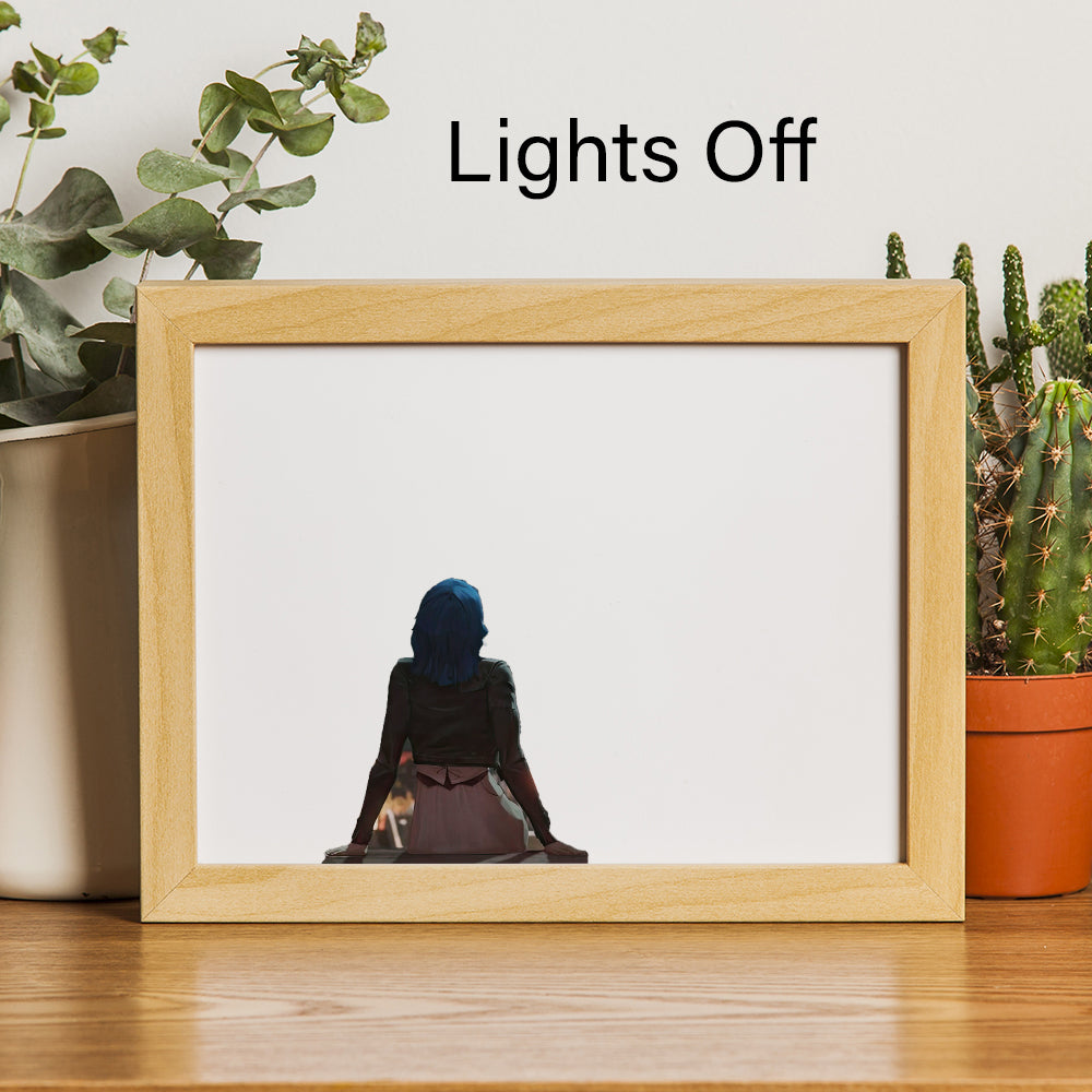 Arcane Ekko Powder LED Lighting Canvas - Arcane Jinx Lighting Canvas