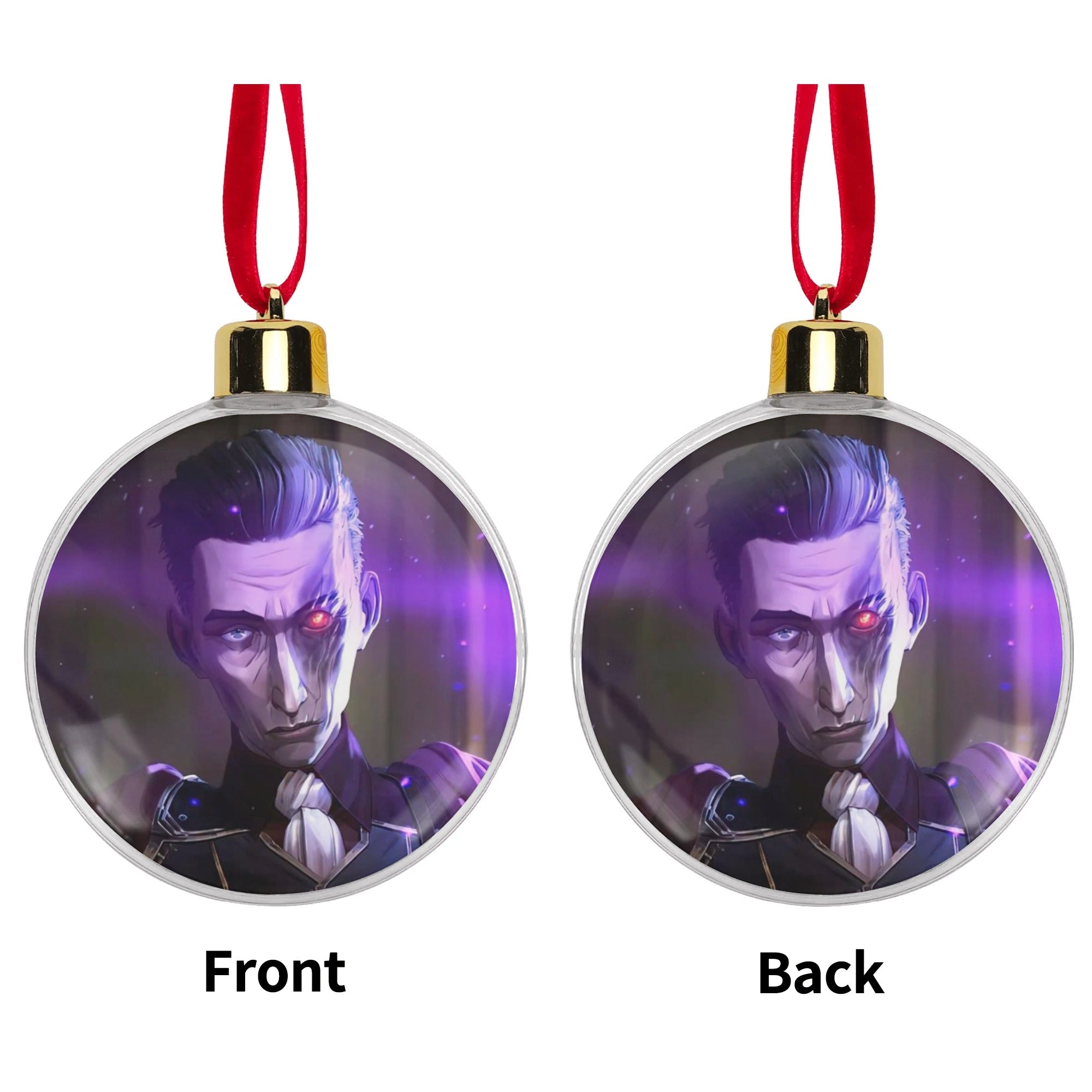 Silco The Man Who Conquered Zaun, Arcane Christmas Ornament Tree Hanging Decorations