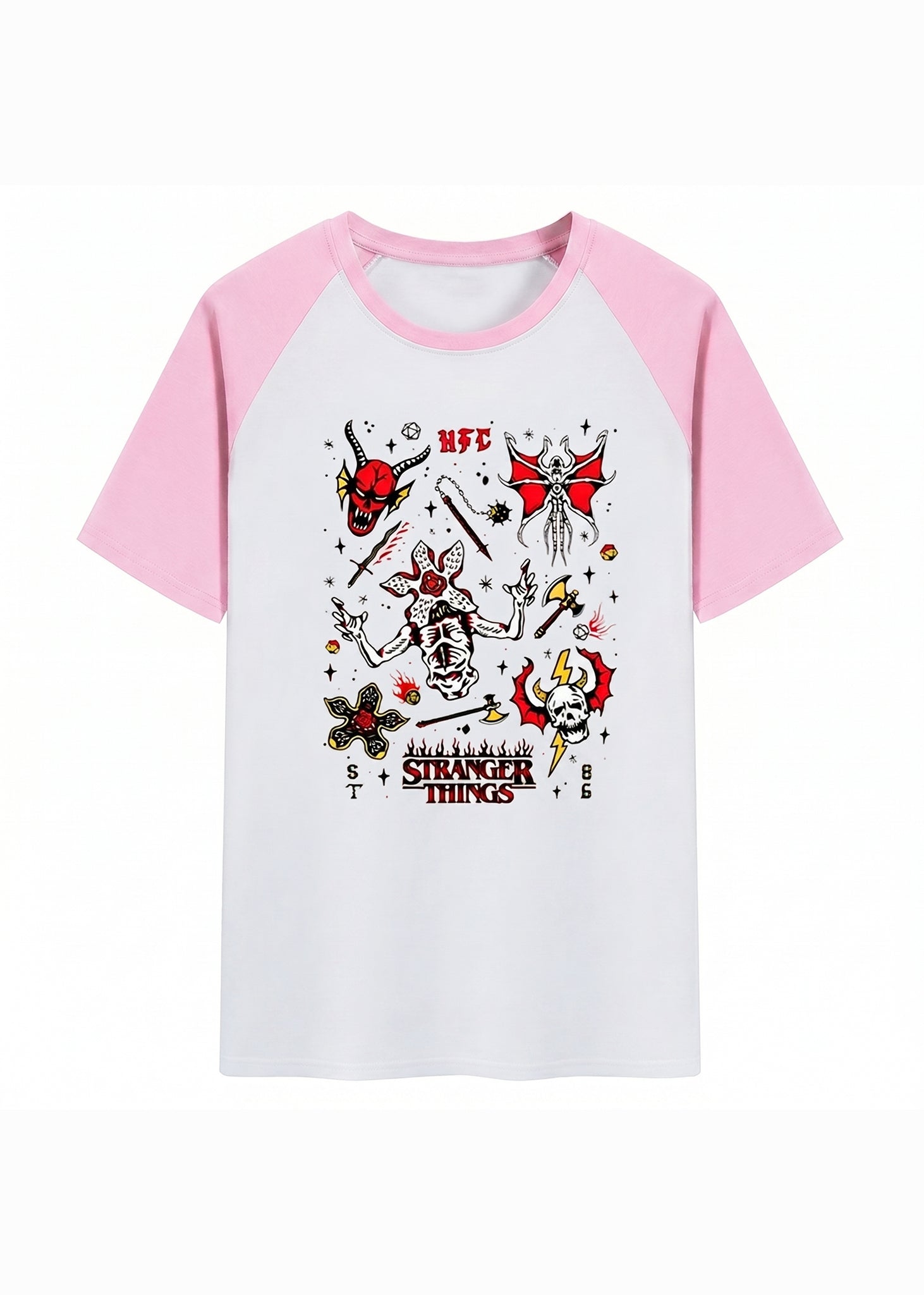 Stranger Things Inspired Baseball Family Matching T-Shirt