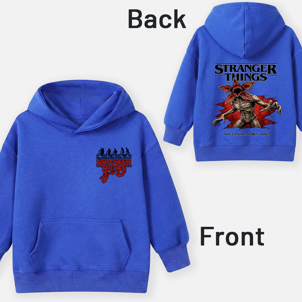 Stranger Things The Upside Down 1983 Inspired Kids Hoodie Family Matching