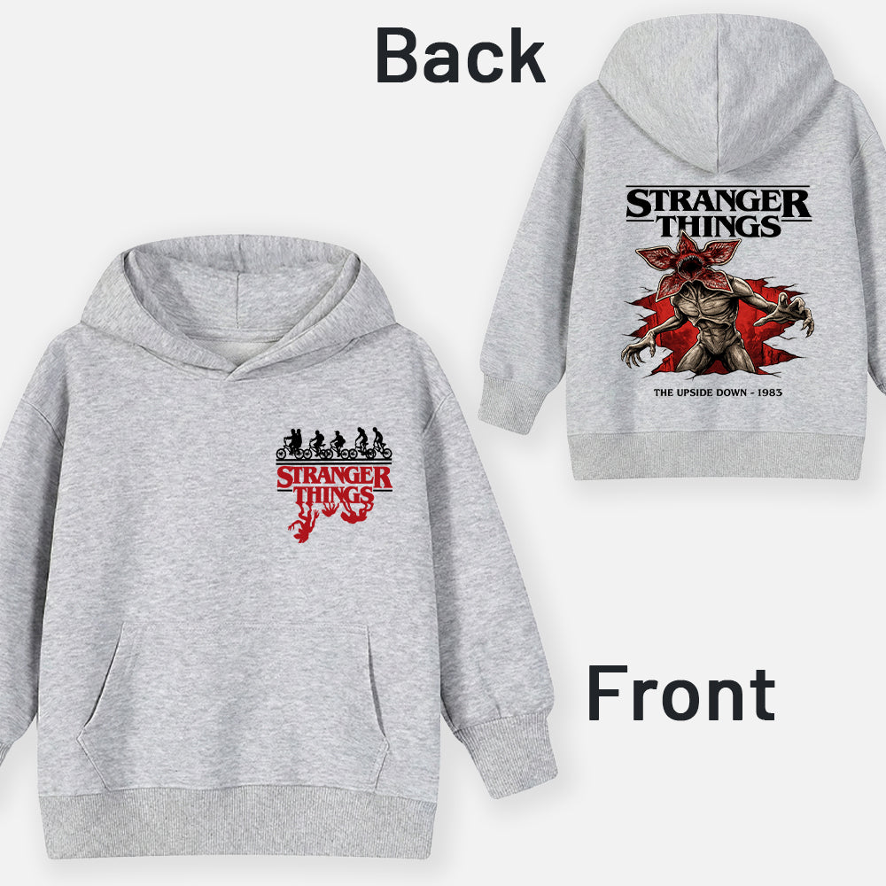 Stranger Things The Upside Down 1983 Inspired Kids Hoodie Family Matching