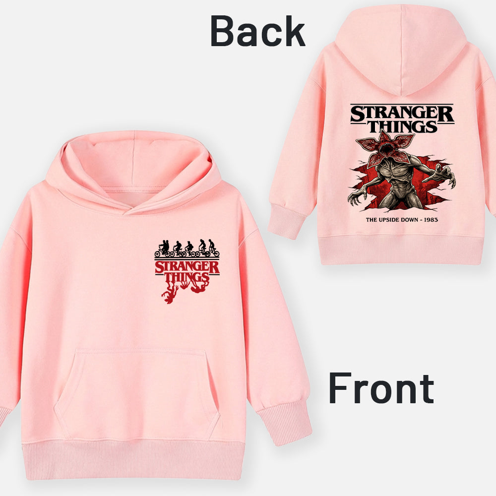 Stranger Things The Upside Down 1983 Inspired Kids Hoodie Family Matching