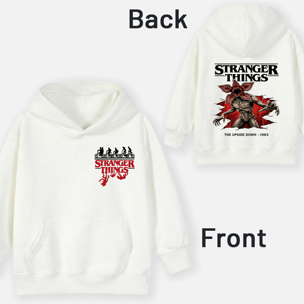 Stranger Things The Upside Down 1983 Inspired Kids Hoodie Family Matching