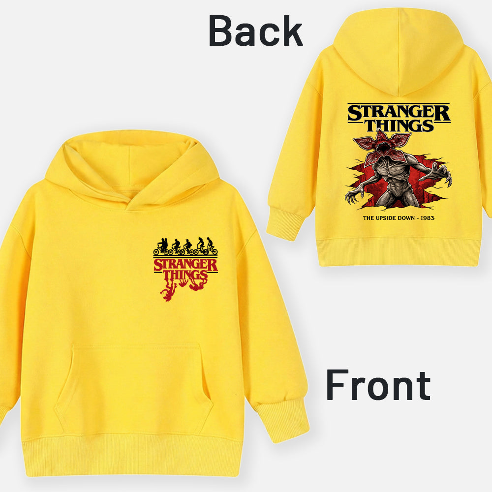 Stranger Things The Upside Down 1983 Inspired Kids Hoodie Family Matching