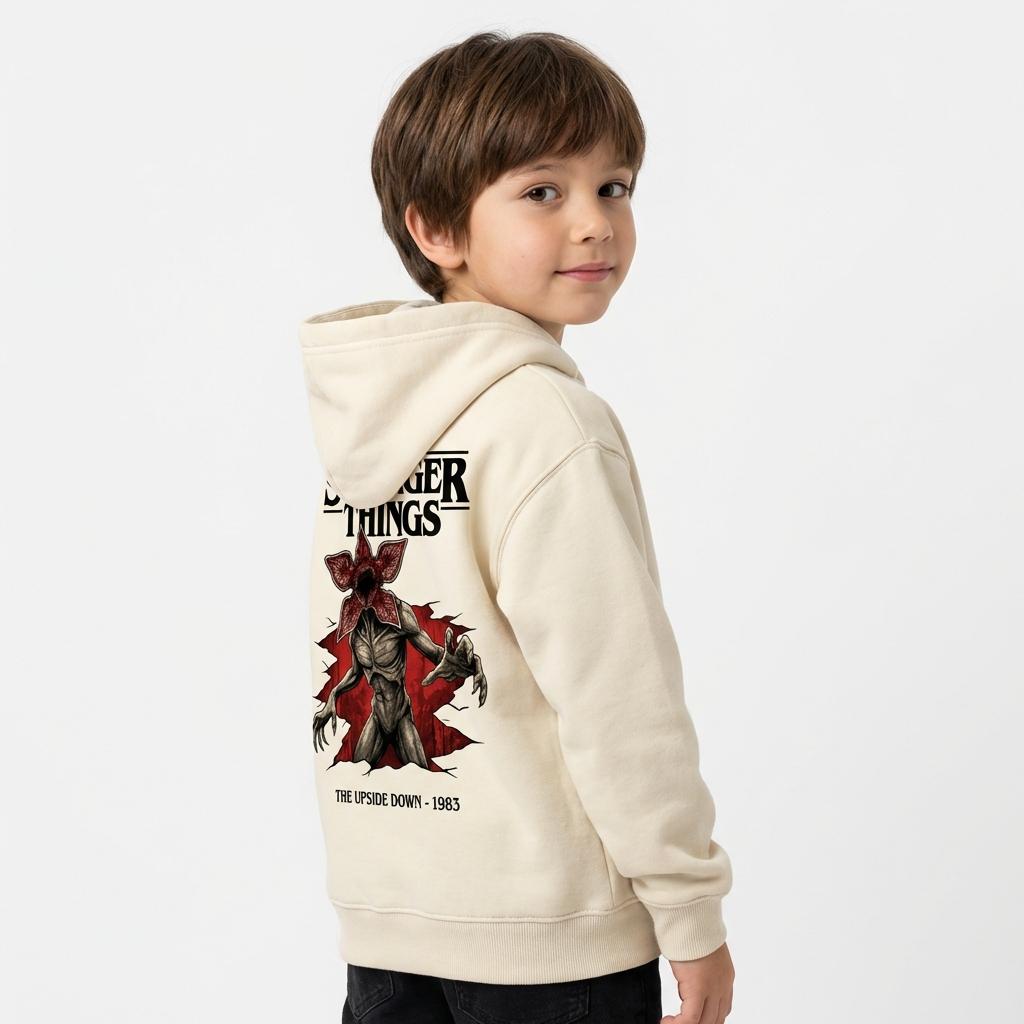 Stranger Things The Upside Down 1983 Inspired Kids Hoodie Family Matching