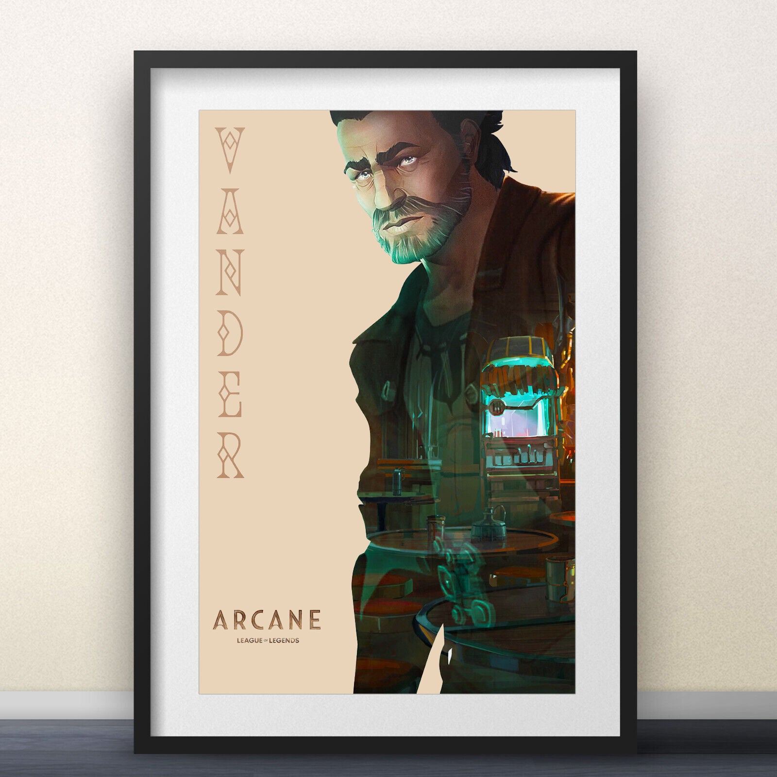 Arcane Custom Jinx, Vi, Caitlyn Posters