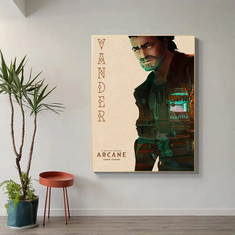 Arcane Custom Jinx, Vi, Caitlyn Posters