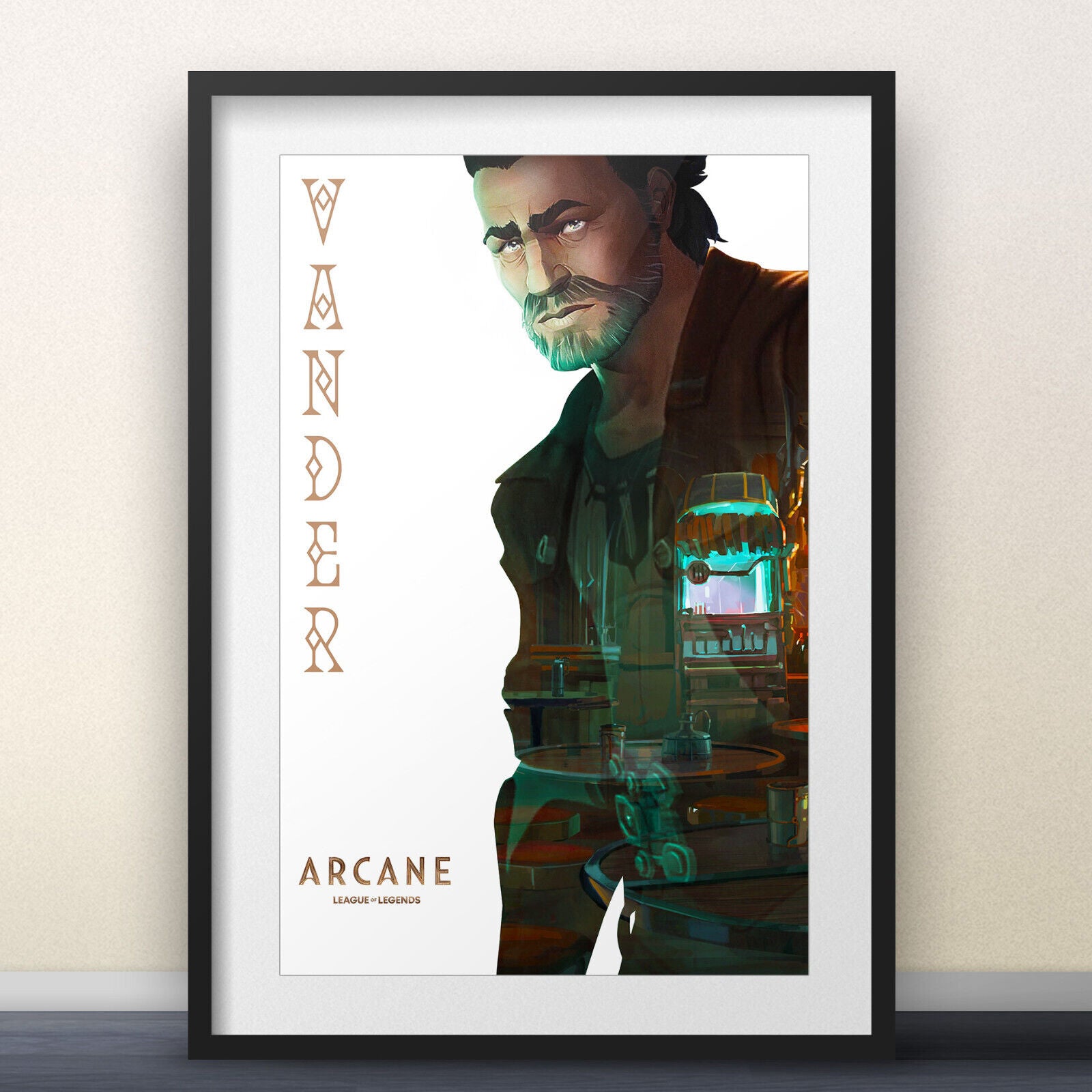 Arcane Custom Jinx, Vi, Caitlyn Posters