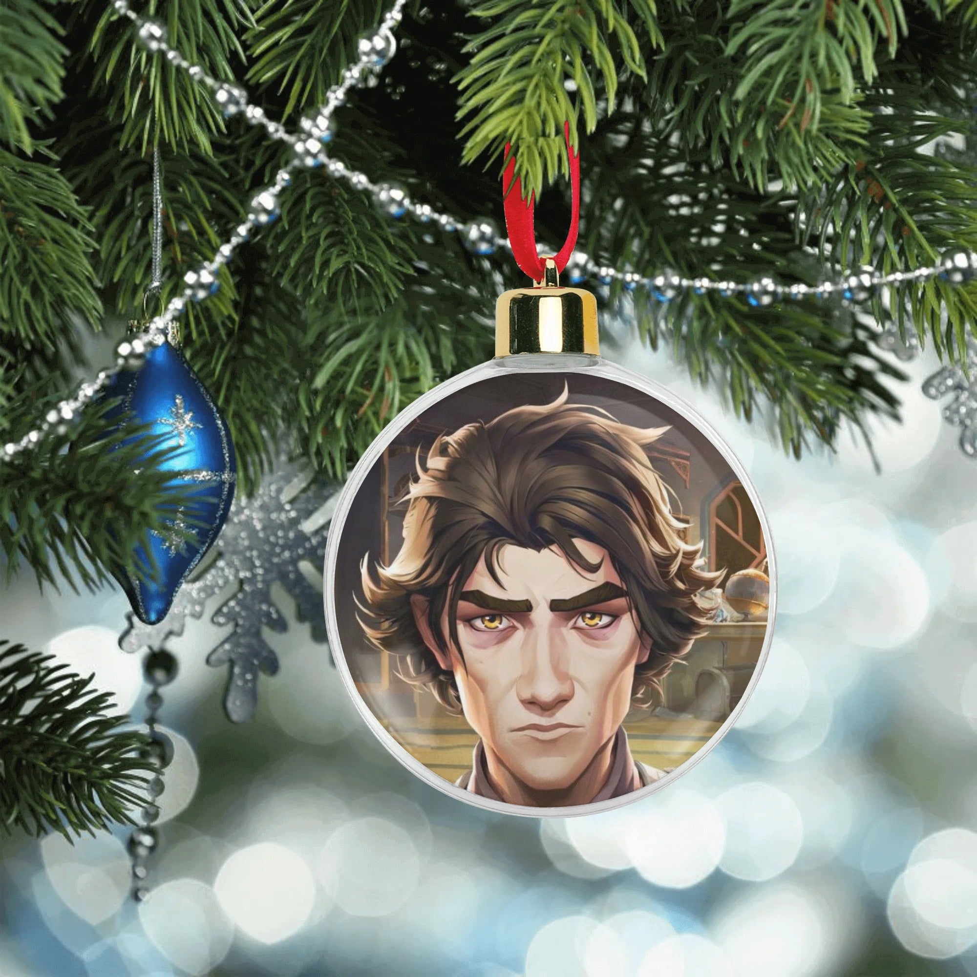 Victor Young Scientist Arcane Christmas Ornament Tree Hanging Decorations