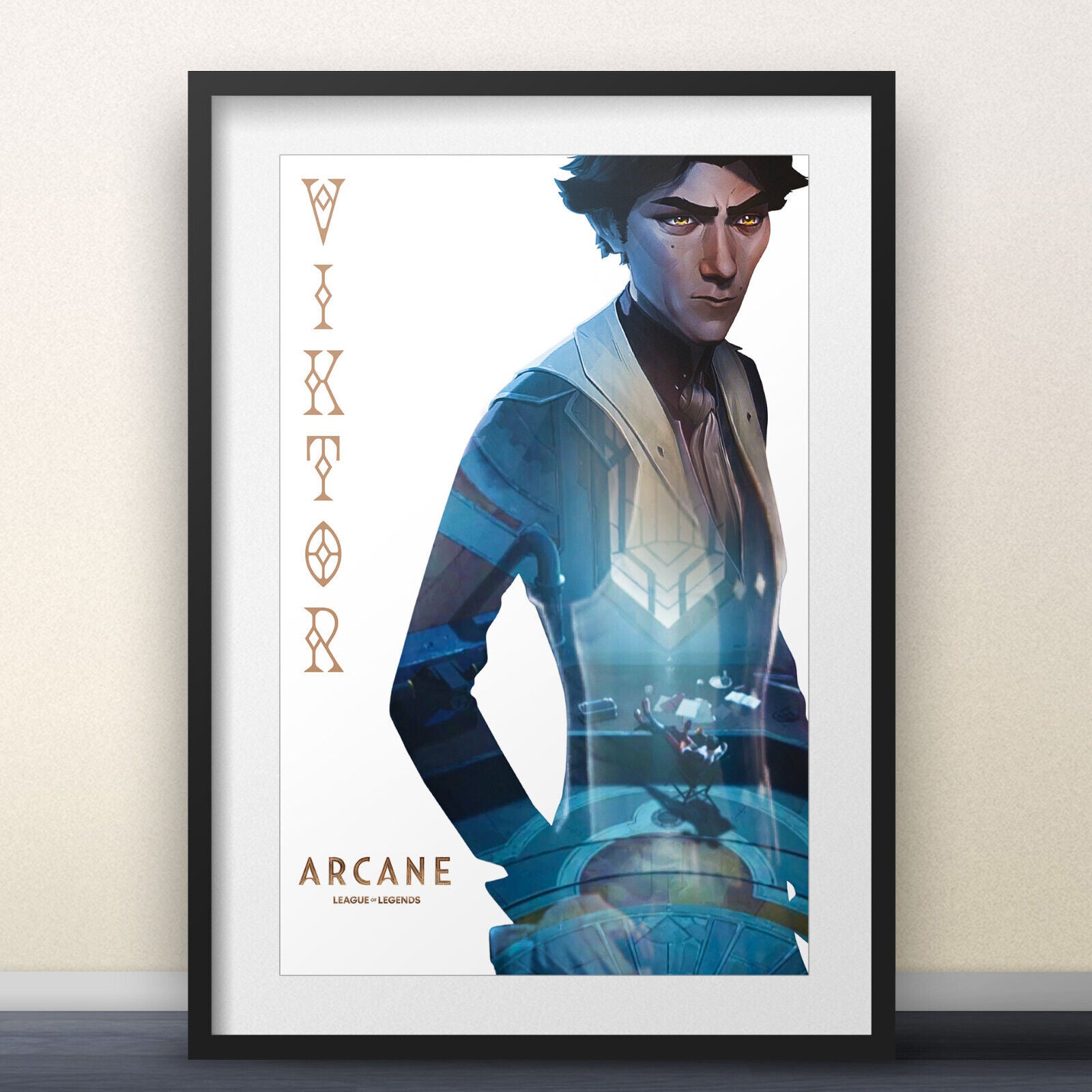 Arcane Custom Jinx, Vi, Caitlyn Posters