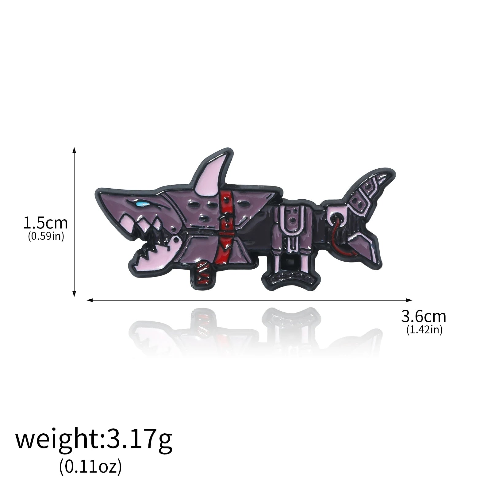 Arcane Jinx & Fishbones Enamel Pin Set - Arcane season 2