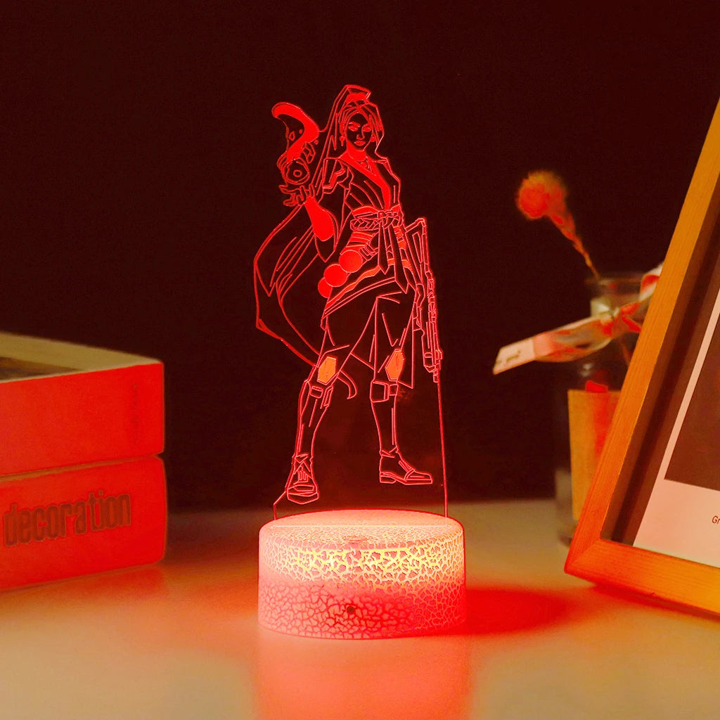Sage Valorant Acrylic LED Lights