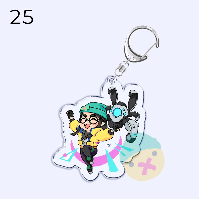 VALORANT Spray Keychains