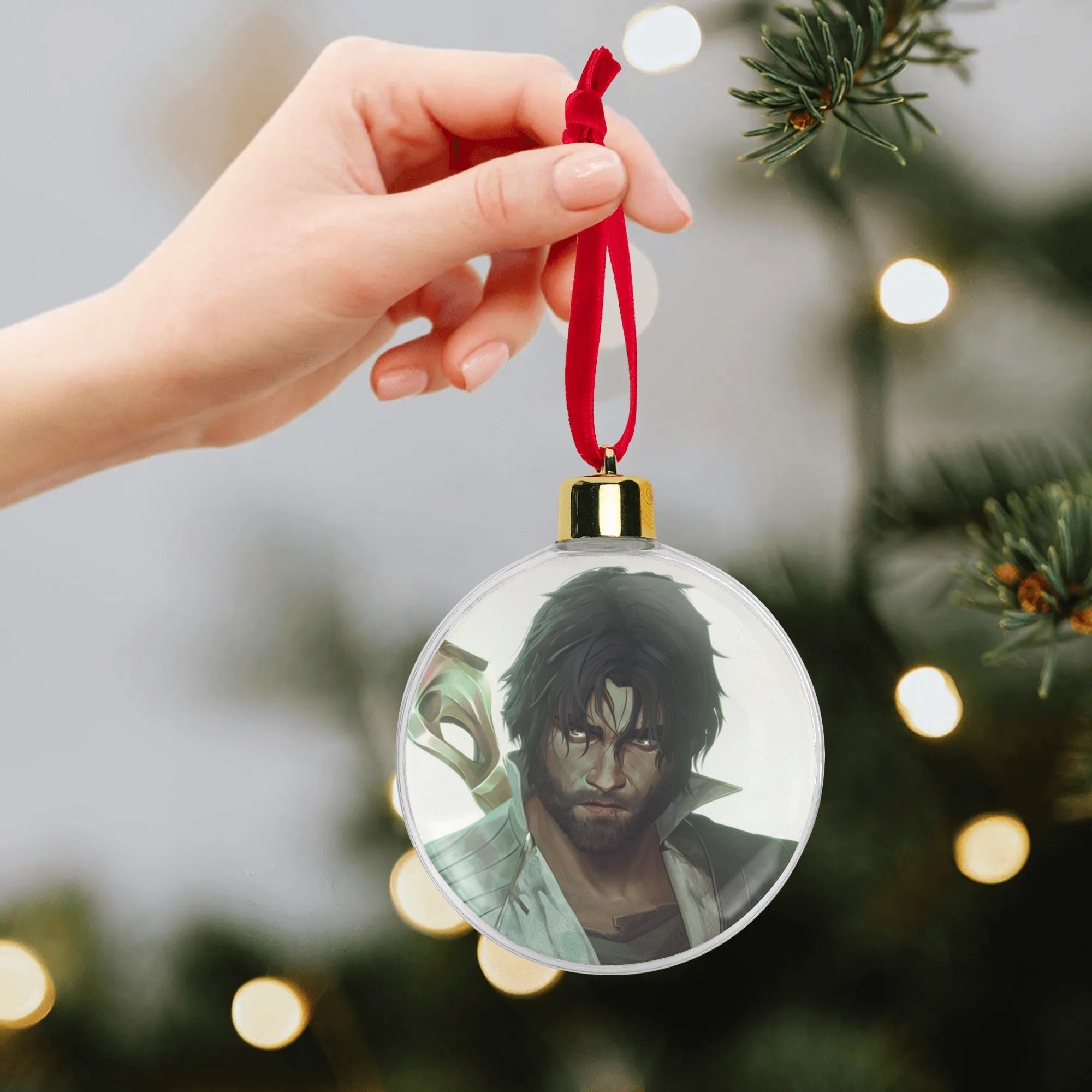 Arcane Brilliant Mind Jayce Christmas Ornament Tree Hanging Decorations