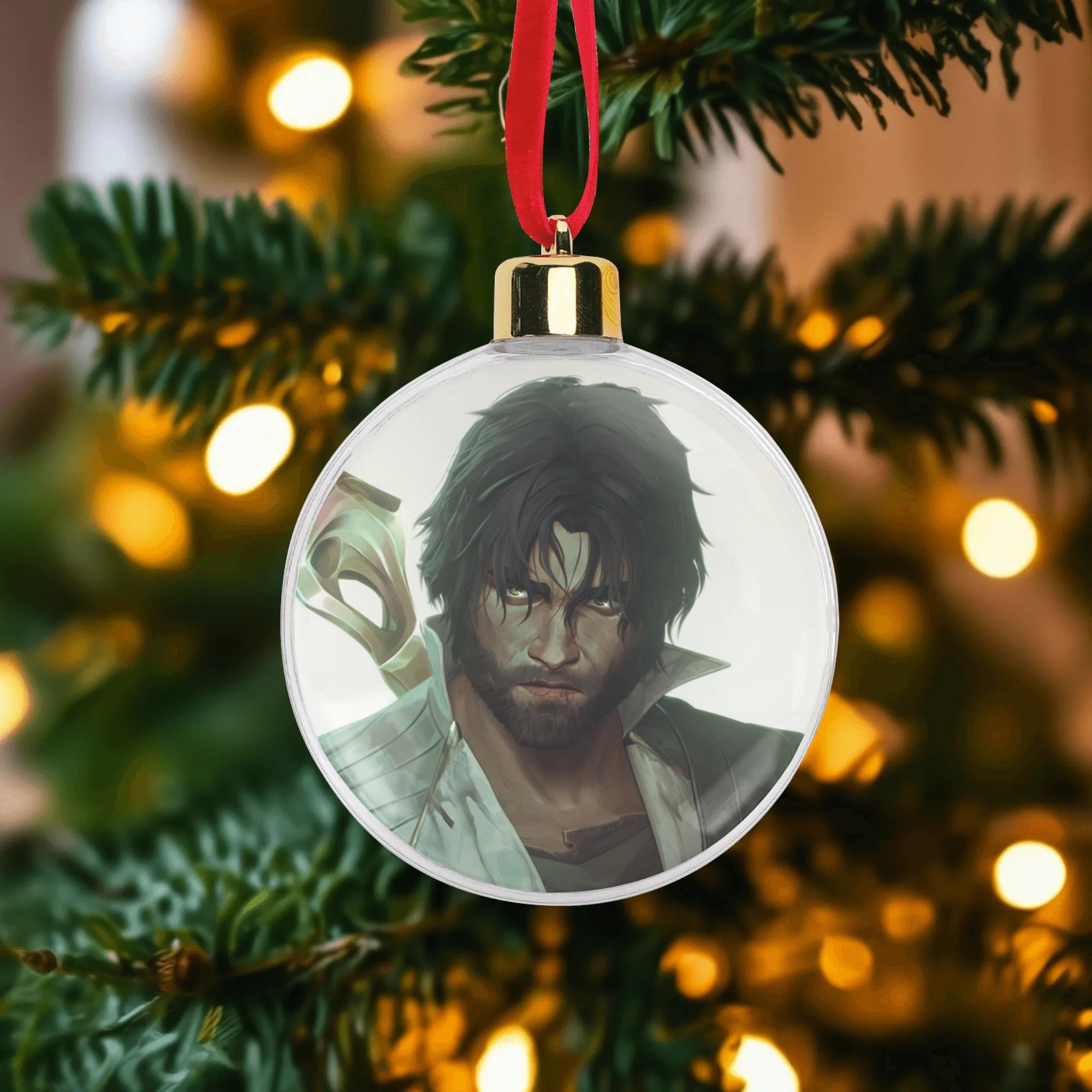 Arcane Brilliant Mind Jayce Christmas Ornament Tree Hanging Decorations