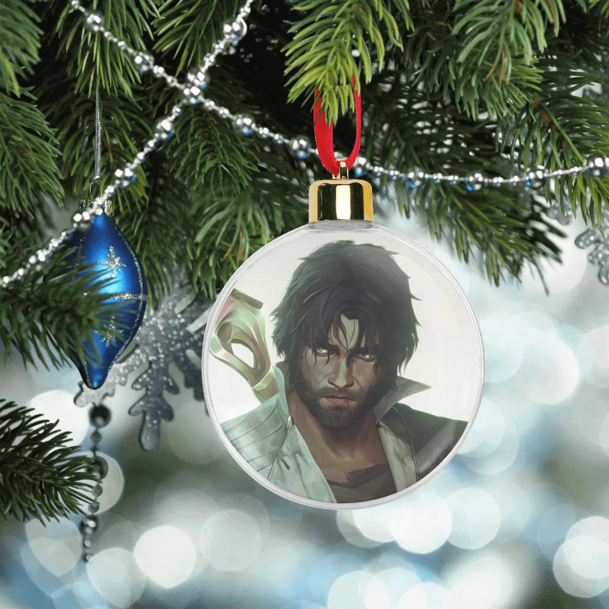 Arcane Brilliant Mind Jayce Christmas Ornament Tree Hanging Decorations