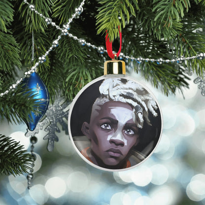 Arcane Firelight Leader Ekko Christmas Ornament Tree Hanging Decorations