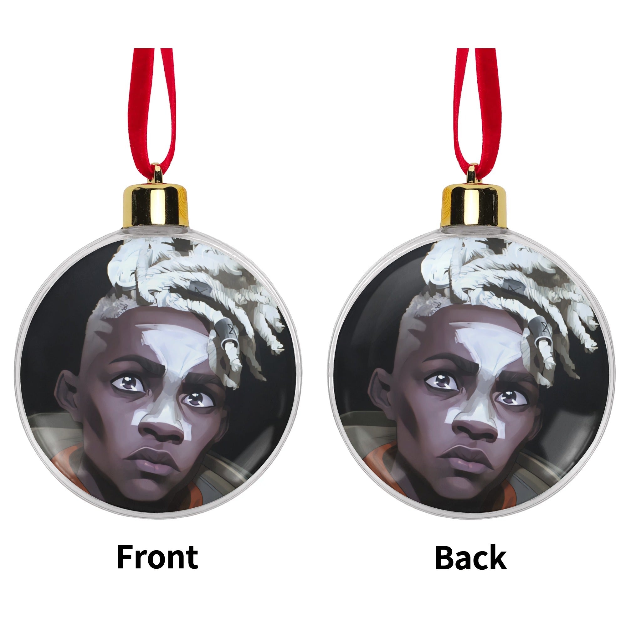 Arcane Firelight Leader Ekko Christmas Ornament Tree Hanging Decorations