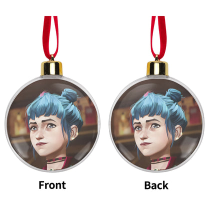 Arcane Powder/Jinx Transparent Christmas Ornament Tree Hanging Decorations