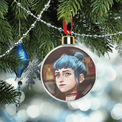 Arcane Powder/Jinx Transparent Christmas Ornament Tree Hanging Decorations