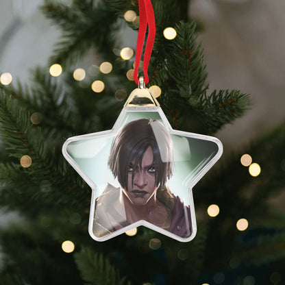 Arcane Sevika Christmas Ornament Tree Hanging Decorations