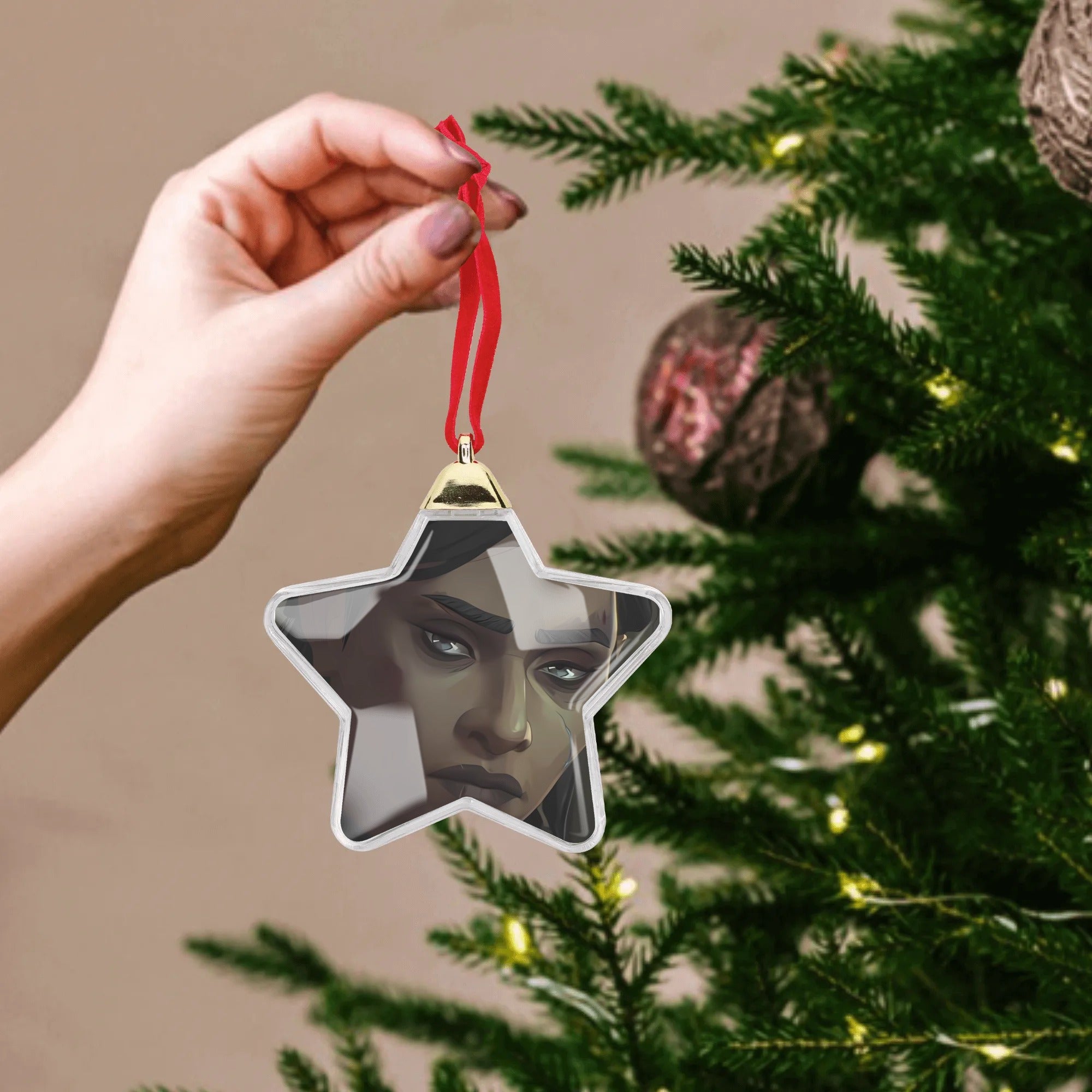 Arcane badass Sevika Christmas Ornament Tree Hanging Decorations