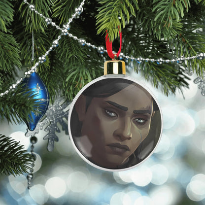 Arcane badass Sevika Christmas Ornament Tree Hanging Decorations