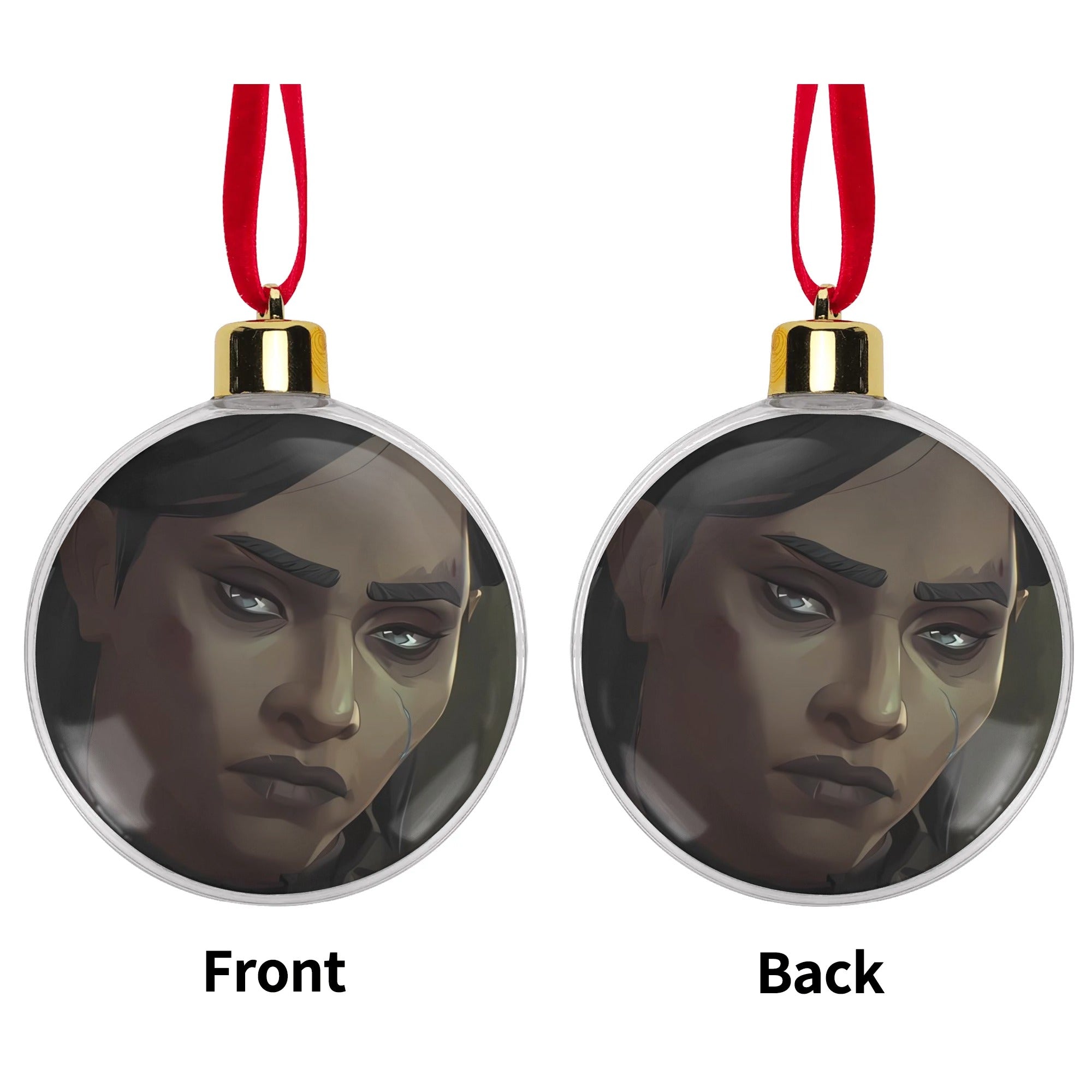 Arcane badass Sevika Christmas Ornament Tree Hanging Decorations