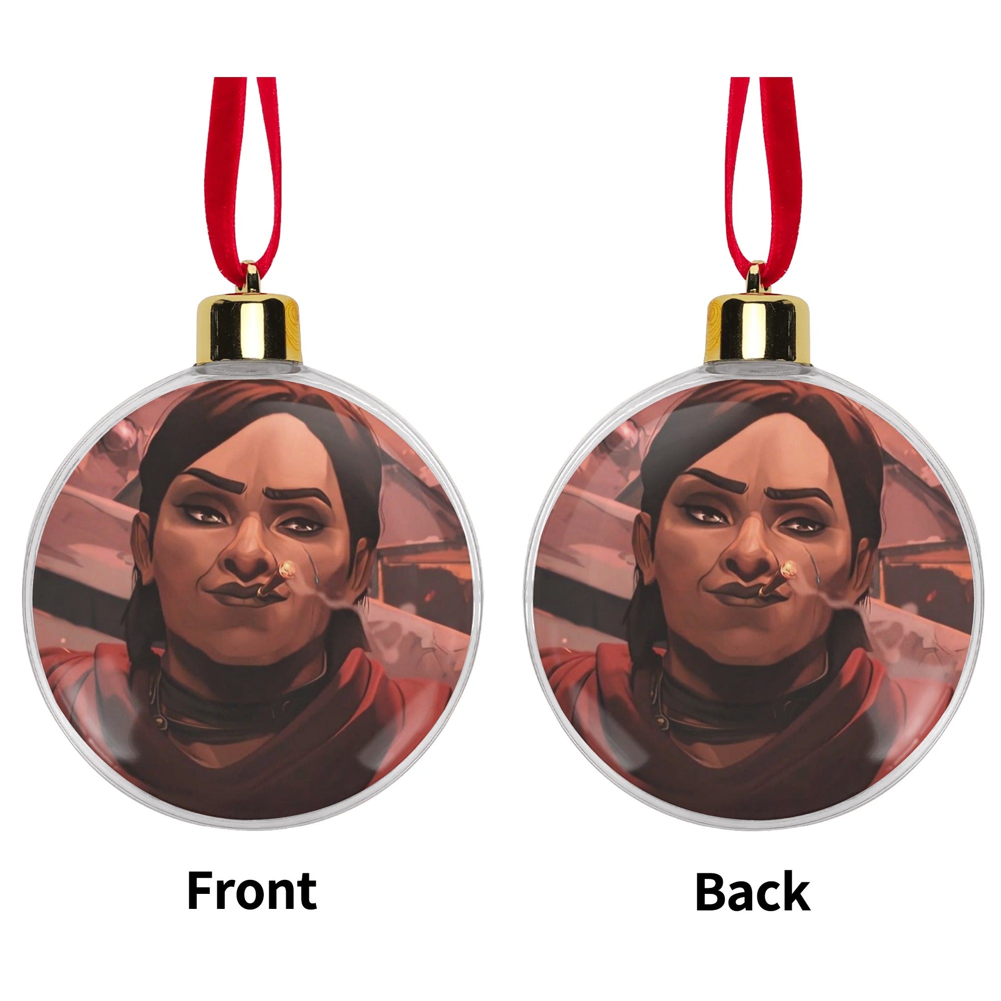 Arcane savage Sevika Christmas Ornament Tree Hanging Decorations