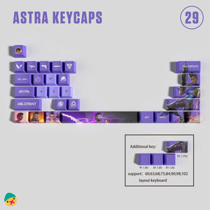 Astra Custom 29 Keycaps - HozNext